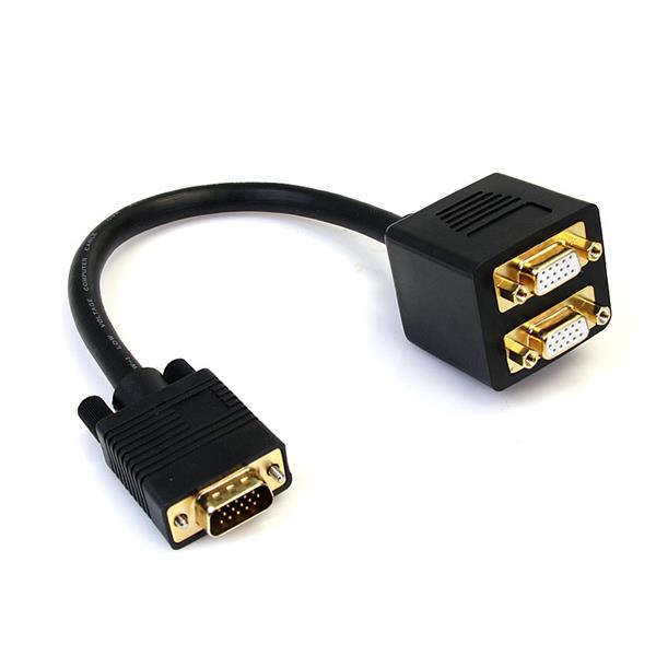 Startech Cable 30cm Duplicador Divisor Video Vga 2